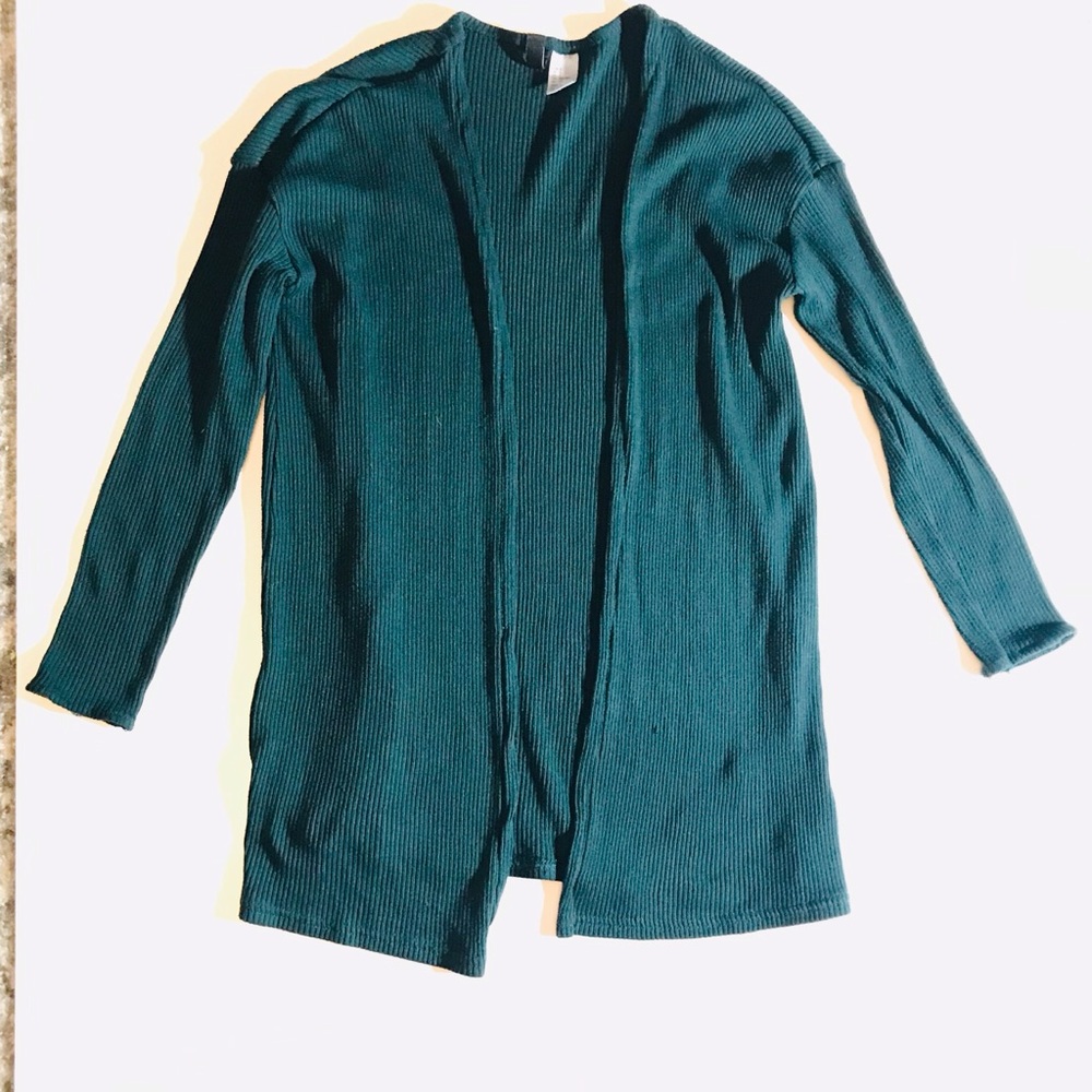 Divided H & M Green Cardigan